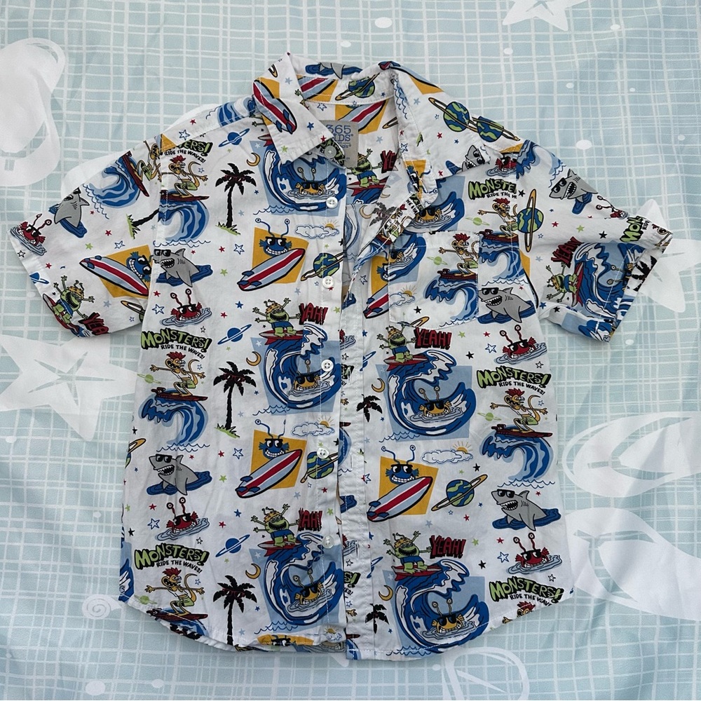 Boys’ Graphic Short Sleeve Shirt